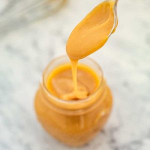 Keto Caramel Sauce - sugar free topping recipe