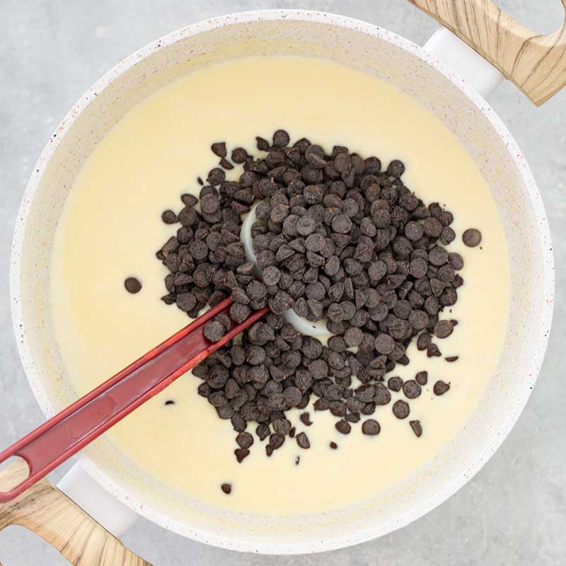 Keto Chocolate Custard Ingredients