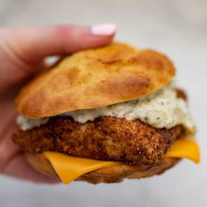 Keto Fish Burger - easy burger recipe