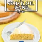 Keto Lemon Olive Oil Cake.
