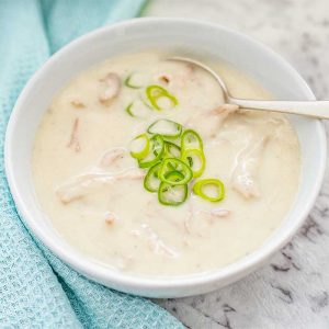 Keto Pork and Fennel Soup - slow cooker soup recipe