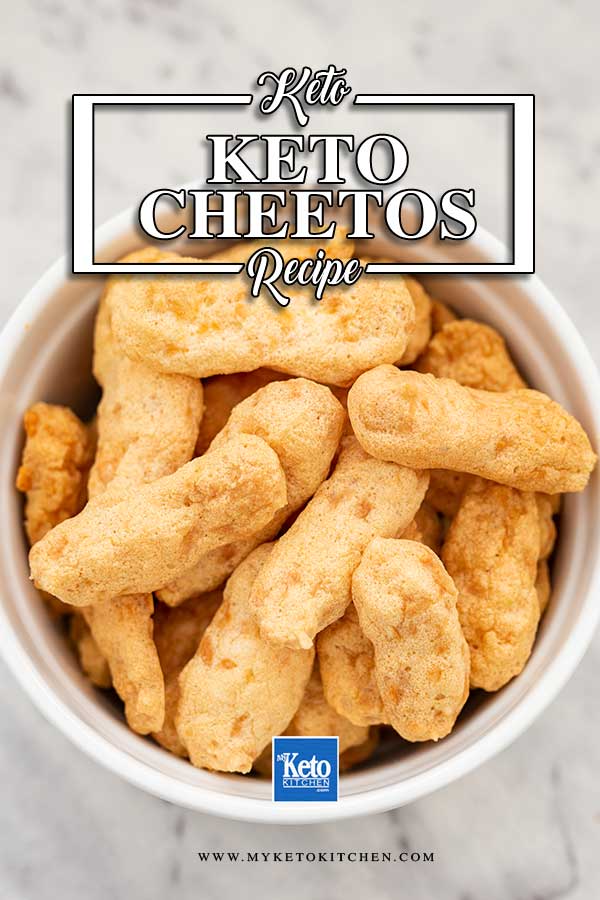 Low Carb Cheetos - easy keto cheese puffs recipe