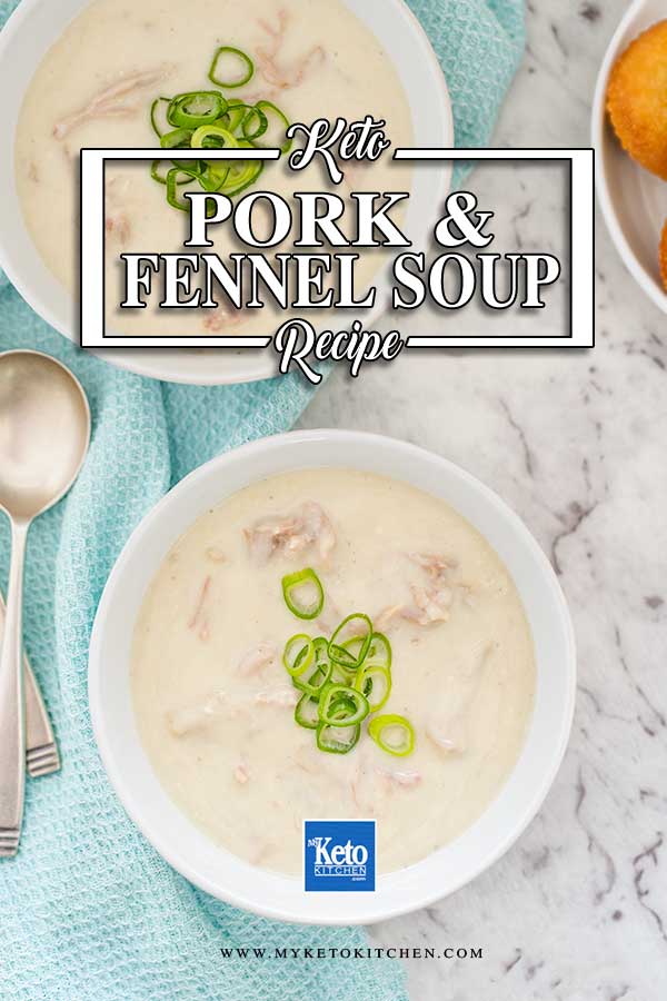 Low Carb Pork and Fennel Soup - keto slow cooker soup recipe