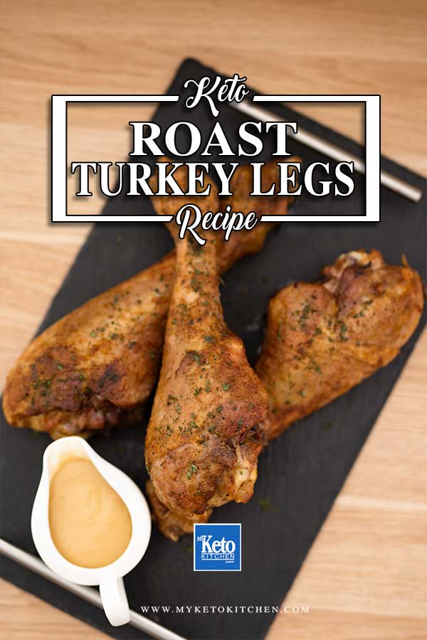 Roast Turkey Legs - easy keto thanksgiving recipe