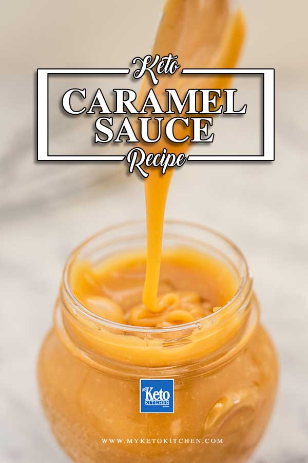 Sugar Free Caramel Sauce - keto topping recipe