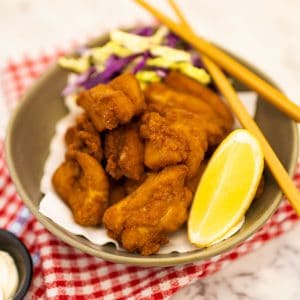 How to make Karaage fried chicken.