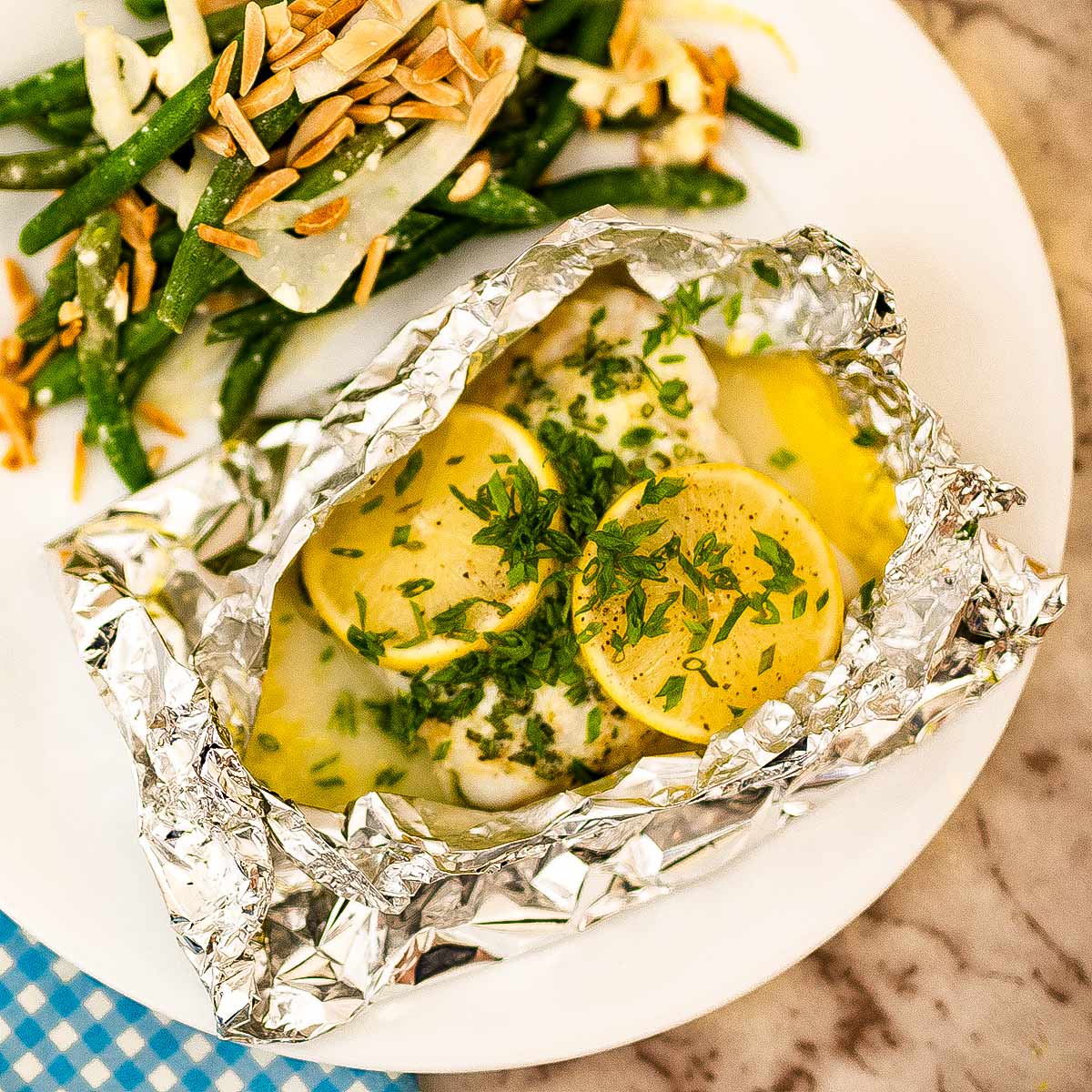 Easy Lemon Butter Fish Parcels Recipe by My Keto Kitchen