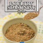 Easy Keto Poultry Seasoning - spice mix recipe
