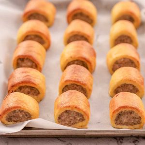 How to make Keto Sausage Rolls