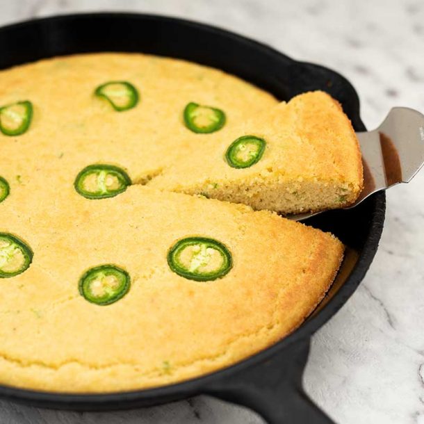 Keto Jalapeno Cornbread Low Carb "Zero Corn" Recipe
