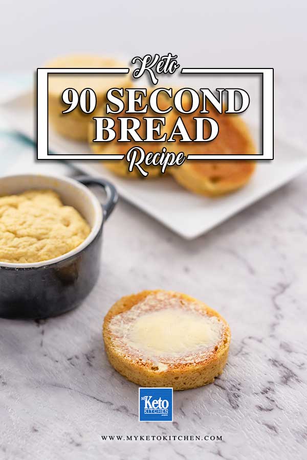 Keto 90 Second Quick Bread Recipe
