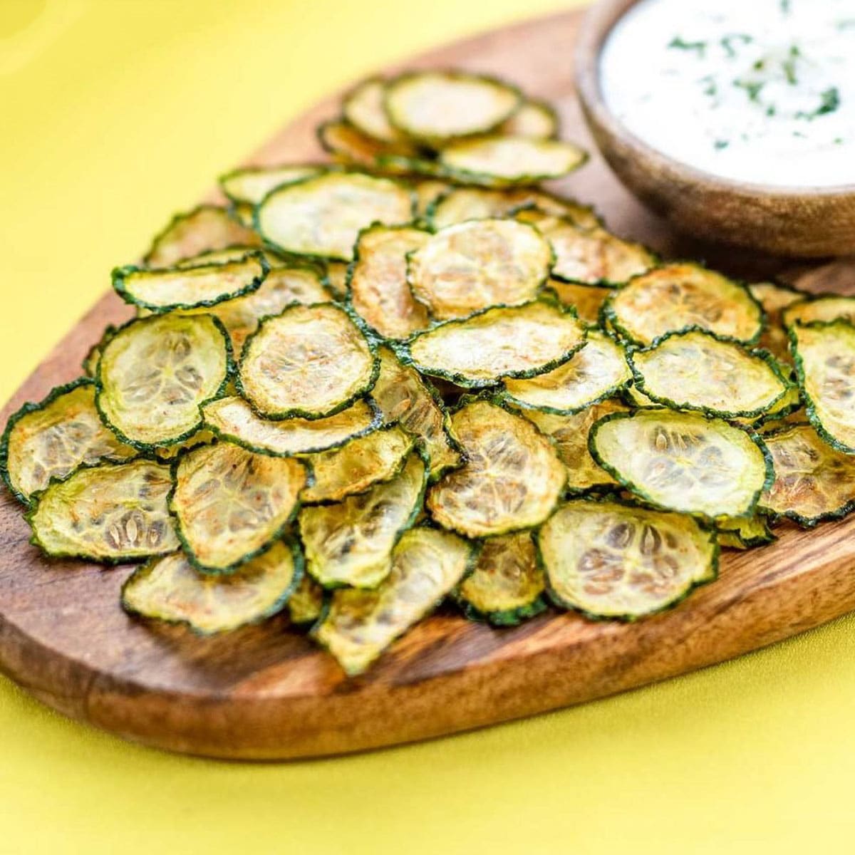 The Best Dehydrated Cucumber Chips Recipe Easy by My Keto Kitchen