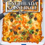 Keto Chicken Enchilada Casserole Recipe - Super Low Carb, Cheesy and Loaded with Flavor