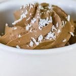 Easy Keto chocolate mousse