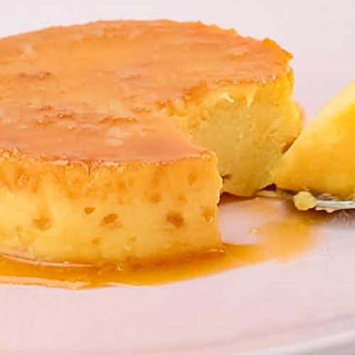Keto flan aka creme caramel