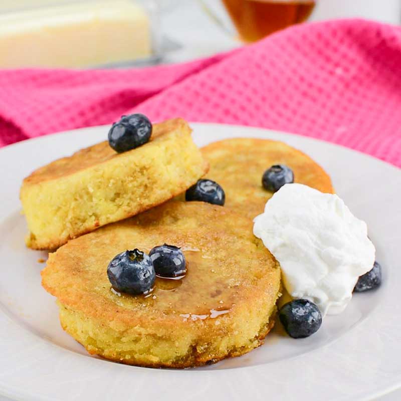 Keto French Toast on the