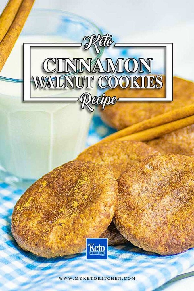 The best keto walnut cookies recipe.