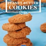 Crunchy Keto Peanut Butter Cookies Recipe