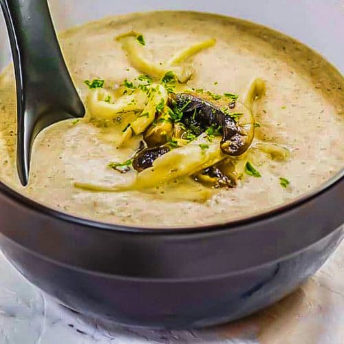The Best Keto Cream of Mushroom Soup Recipe My Keto Kitchen