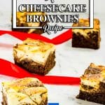 Keto cheesecake brownies recipe.