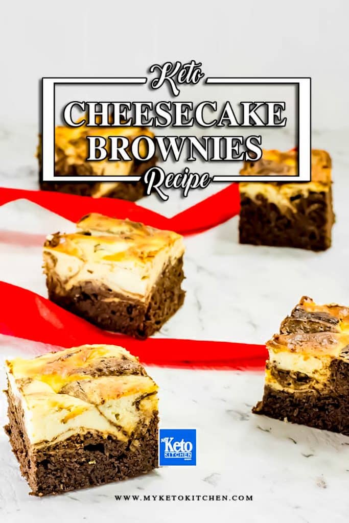 Keto cheesecake brownies recipe.