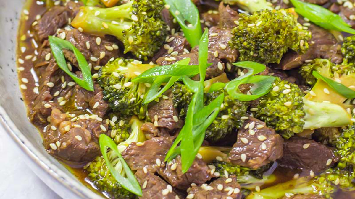 low carb beef and broccoli slow cooker