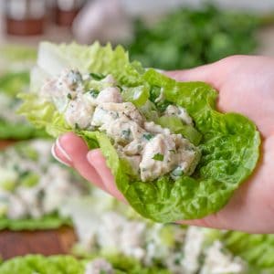 Keto Chicken Salad Wraps