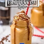 Keto Frappuccino Iced Coffee