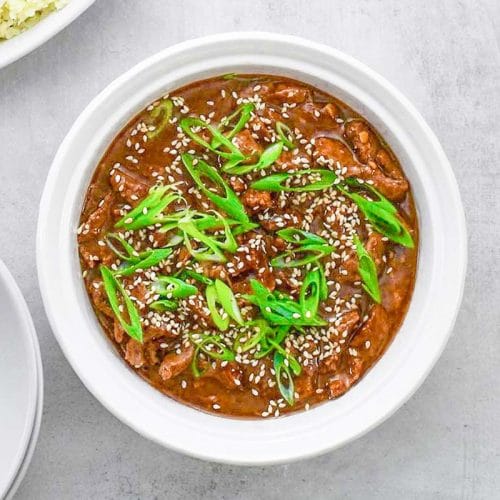 Keto Mongolian Beef Recipe by My Keto Kitchen