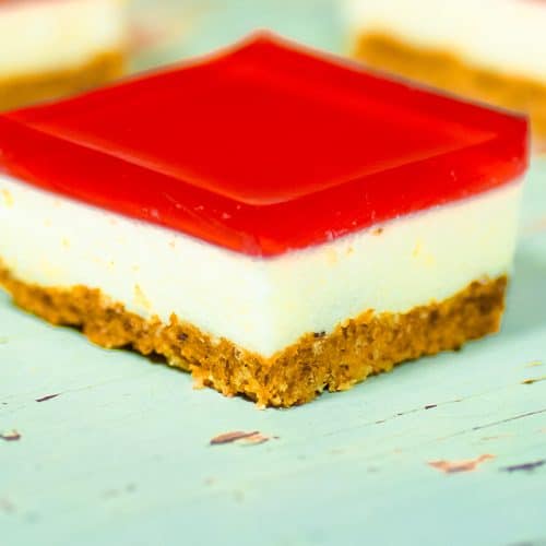 Keto jelly slice