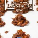 Keto coconut haystack clusters