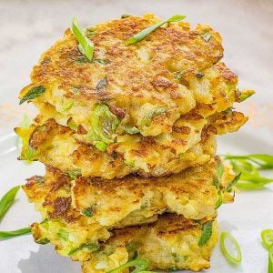 Keto Cauliflower Latkes