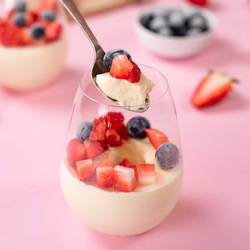 How to make Keto Vanilla Panna Cotta