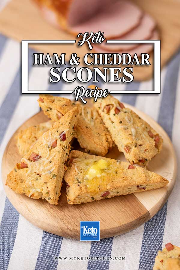 Low Carb Ham and Cheddar Scones