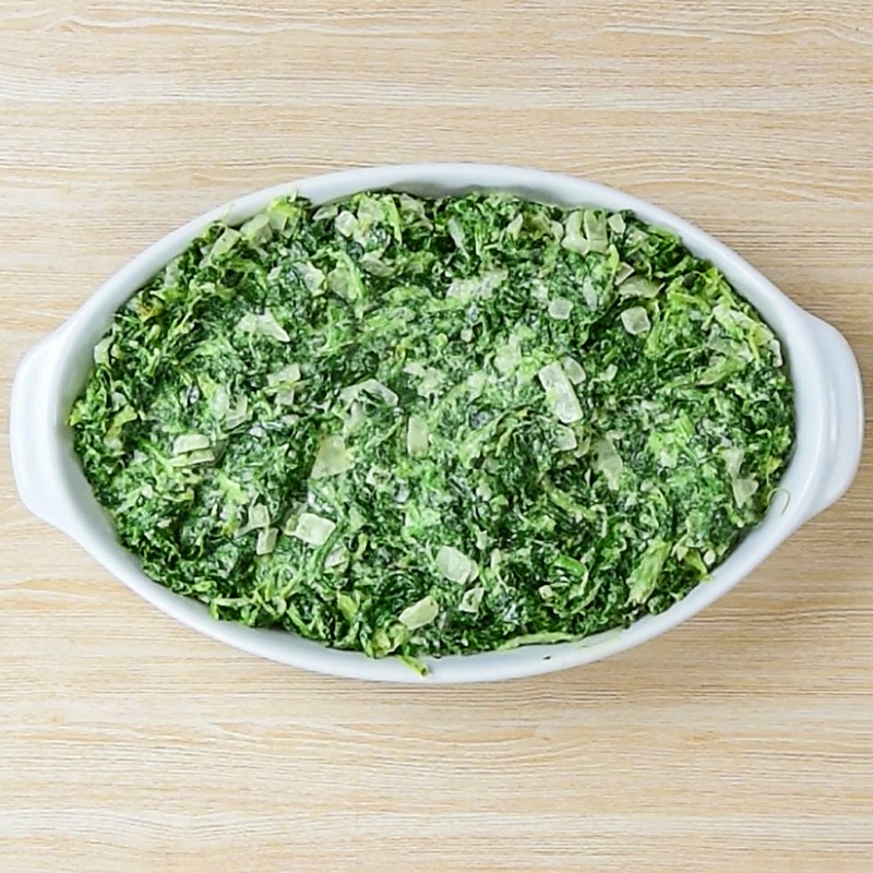 Keto Spinach Gratin Ingredients