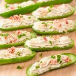 Bacon Ranch Stuffed Cucumbers