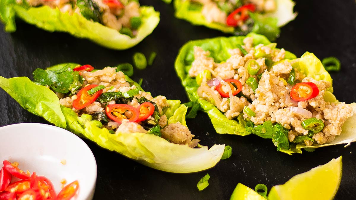 Keto Thai Chicken Salad Aka Larb My Keto Kitchen