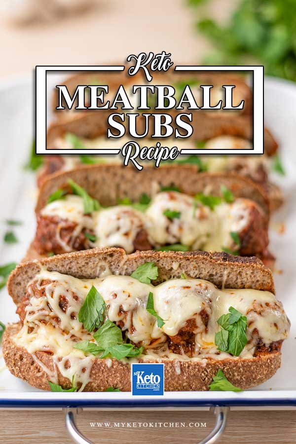 Keto Italian Meatball Subs