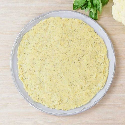 The Best Keto Cauliflower Pizza Crust Super Easy