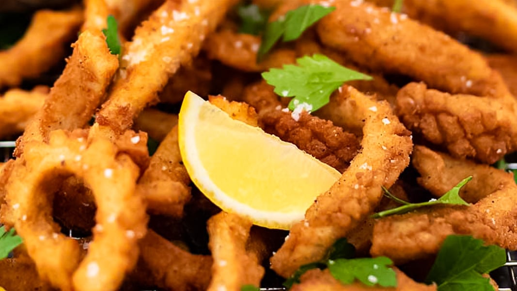 The Best Keto Calamari Recipe Deep Fried Salt & Pepper Squid by My