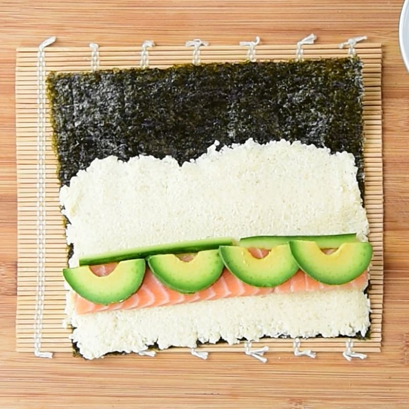 Keto Sushi Rolls Ingredients