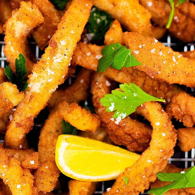 Keto Salt and Pepper Squid Recipe Deep Fried Calamari