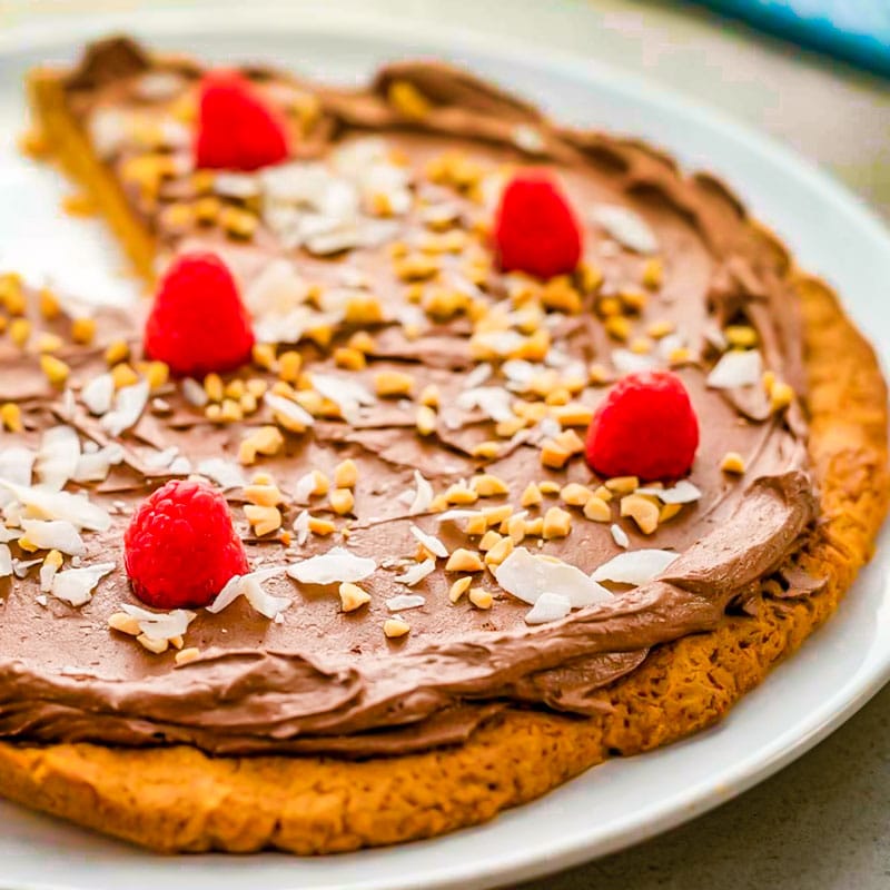 Delicious Keto Cookie Pizza