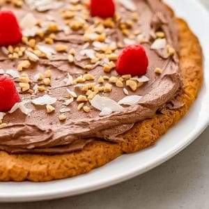 Keto Cookie pizza