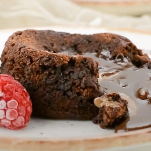 Keto Chocolate Lava Cake