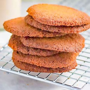 Keto Ginger Snap Cookies