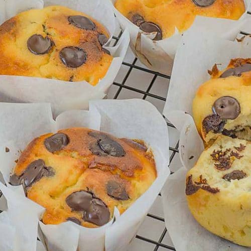 Keto Chocolate Chip Muffins