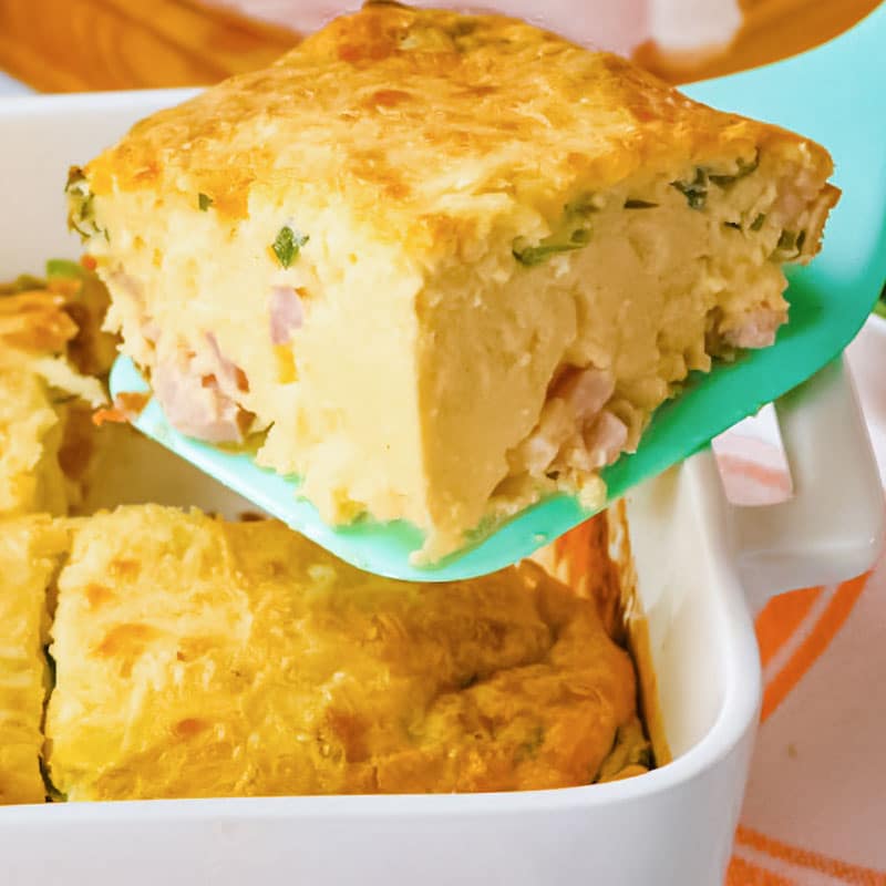 Keto Egg and Cream Cheese Bake