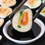 Keto sushi rolls