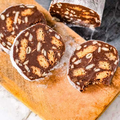 Keto Chocolate Salami Recipe Sweet & Tasty Low Carb Dessert My Keto